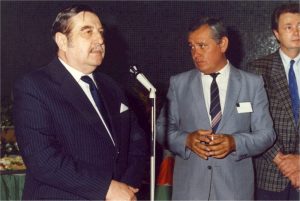 Dr. Lami Gyula (balra)