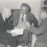 Kemény Armand 1962-ben (középen)