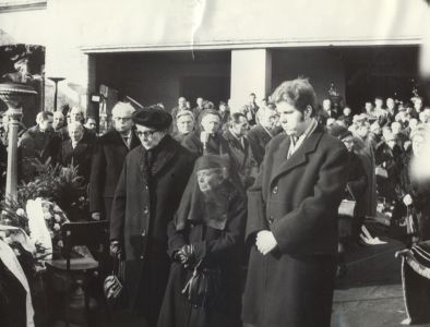 Dr. Manninger Rezső temetése, 1970. február 4.