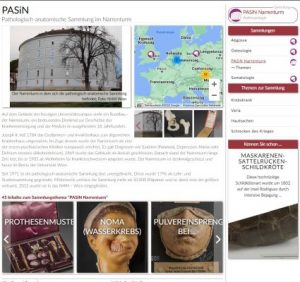 A Kórbonctani Múzeum honlapja