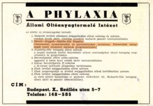 Phylaxia - Hepaflex hirdetés